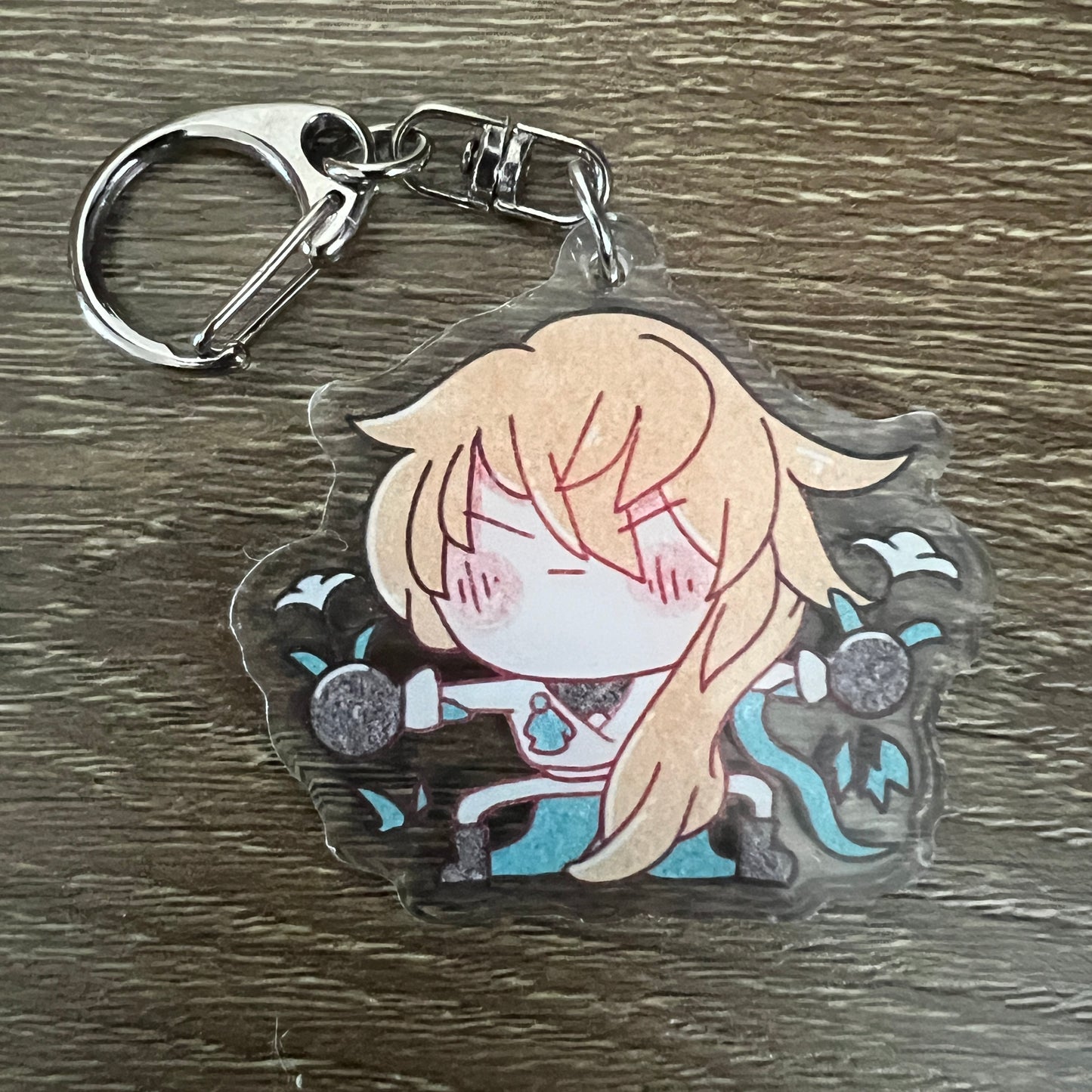 Honkai Star Rail Luocha Chibi Acrylic Charm Keychain Accessory #AC115
