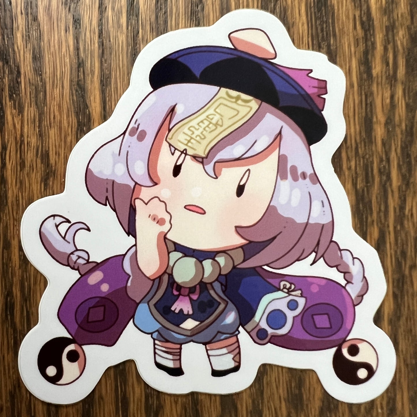 Genshin Impact Qiqi Stickers - Die Cut