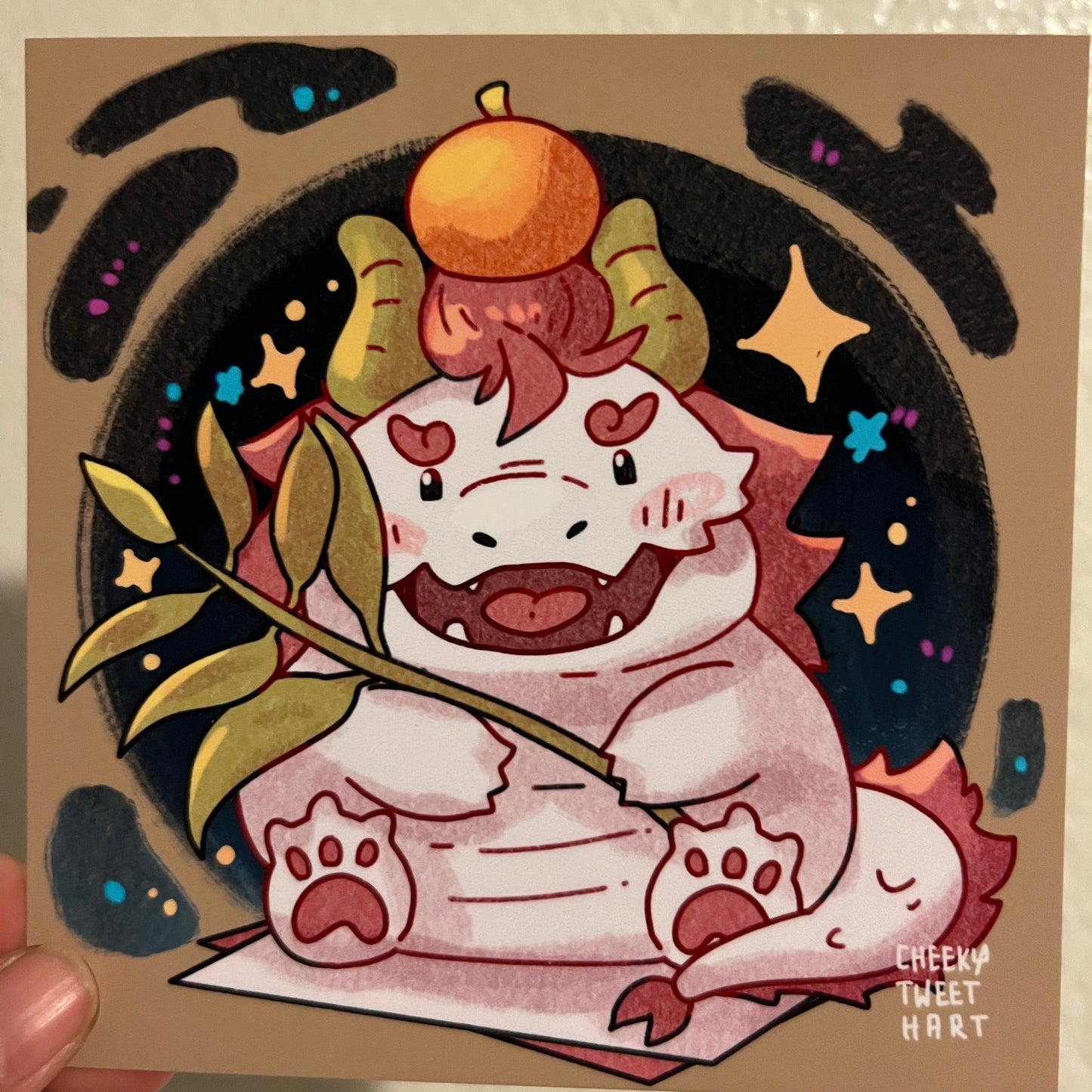 Thyme the Dragon Art Prints #AP171