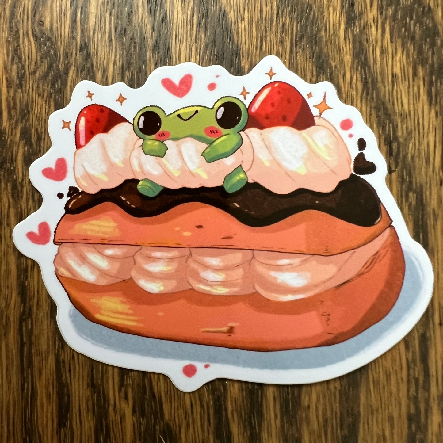 Eclair Stickers - Die Cut