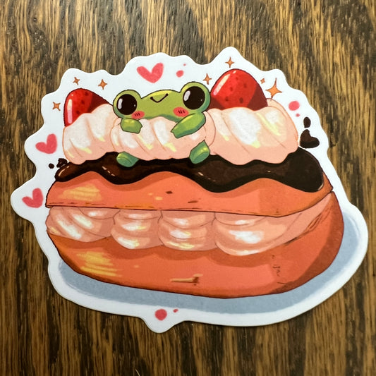 Eclair Stickers - Die Cut