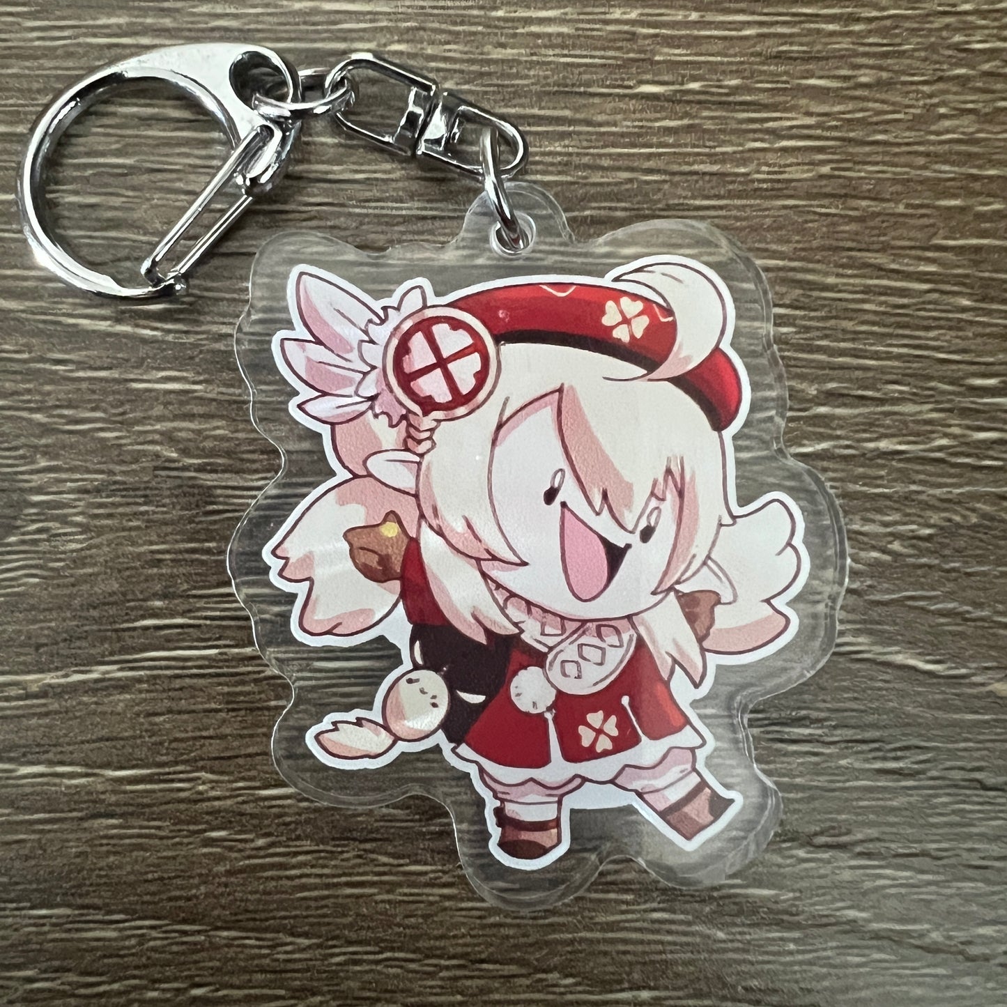 Genshin Impact Klee Chibi Acrylic Charm Keychain Accessory #AC192
