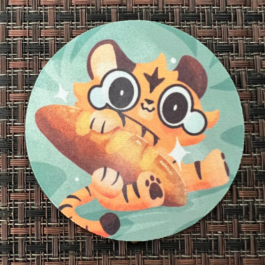 Tiger Bread Coaster #C006