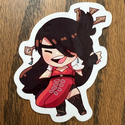 Genshin Impact Beidou Stickers - Die Cut