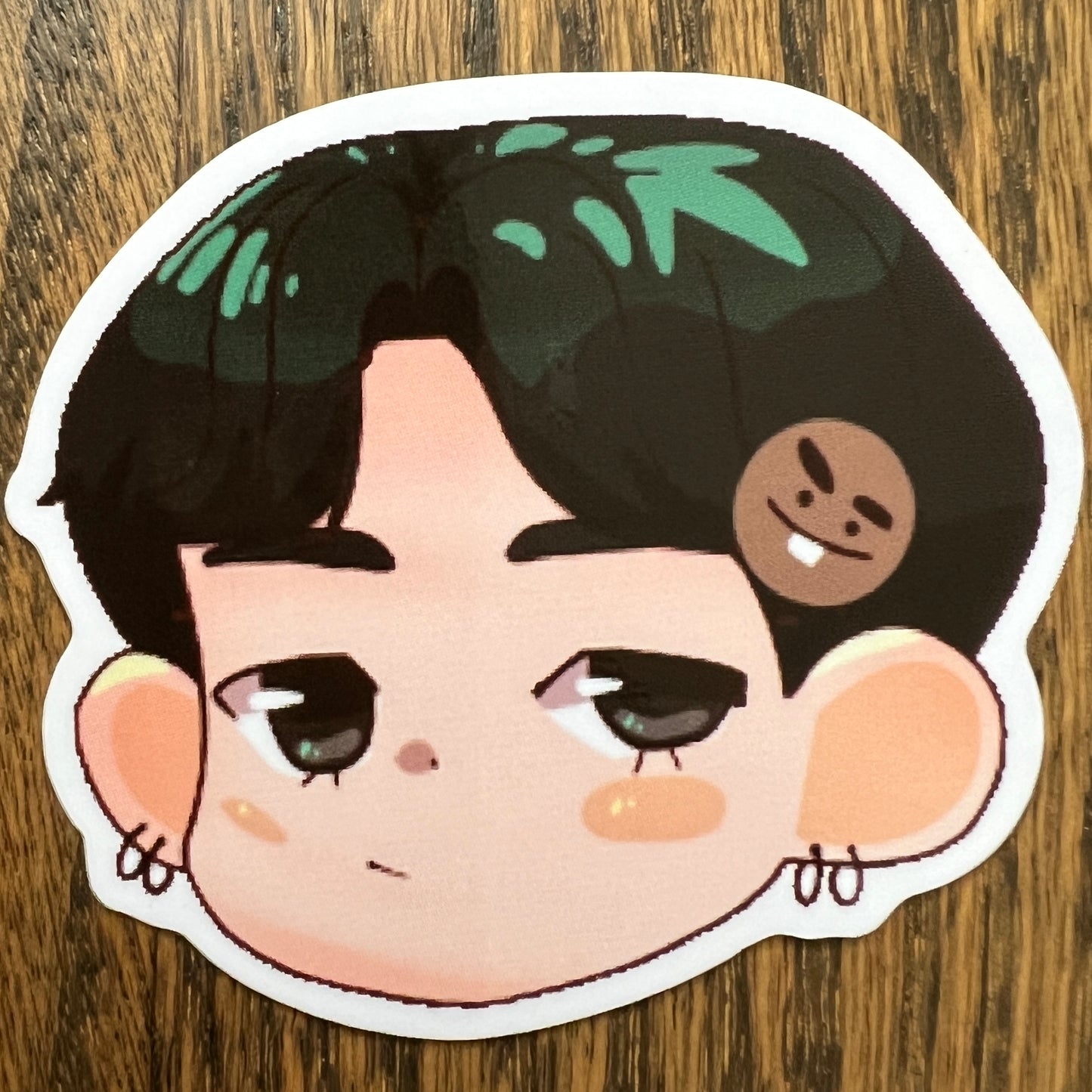 BTS Kpop Boys Stickers - Die Cut - Hoseok, Park Jimin, Seokjin, Jeongguk, Namjoon, Yoongi, Taehyung