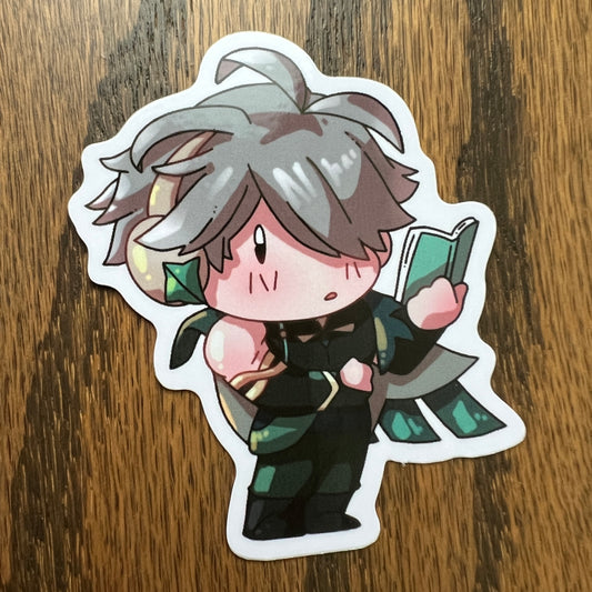 Genshin Impact Alhaitham Stickers - Die Cut
