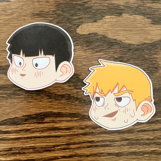 MP Anime Chibi Stickers - Die Cut - Mob, Reigen
