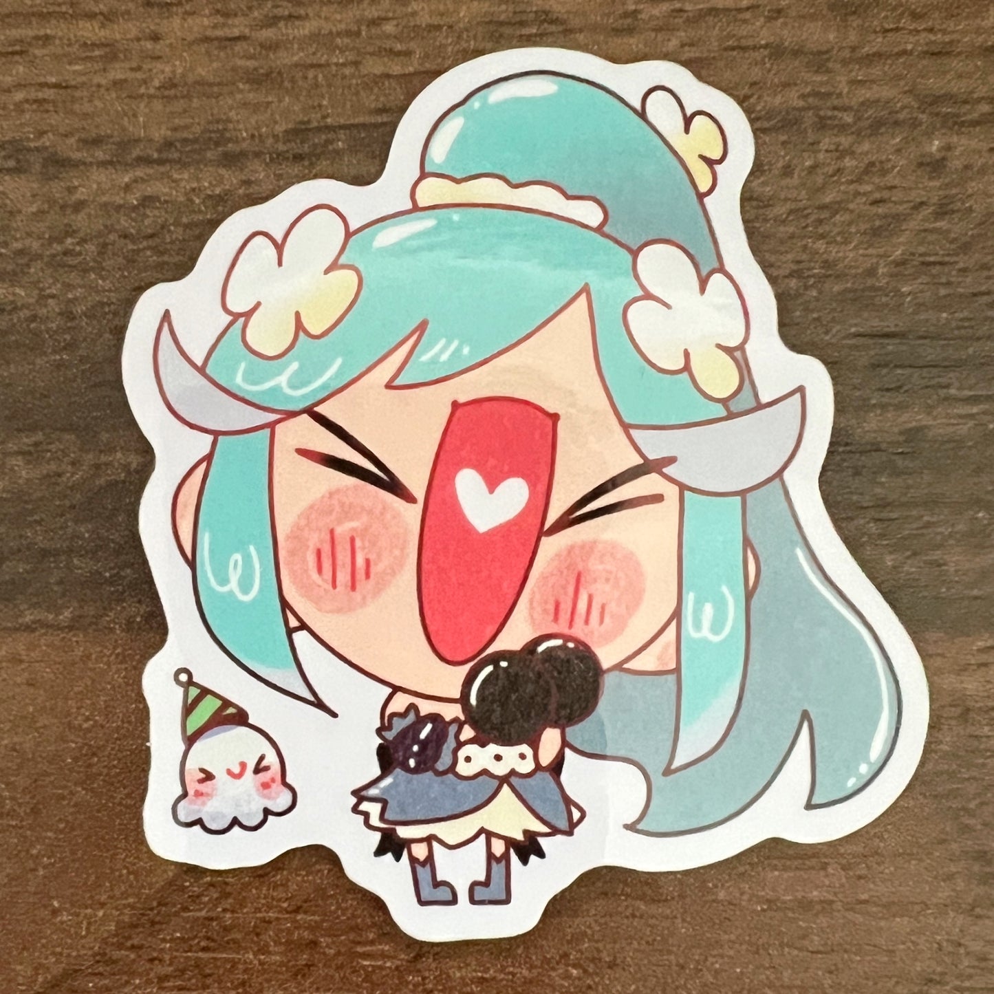 Vtuber Vtamini Indie Suzuna Amano Vinyl Sticker