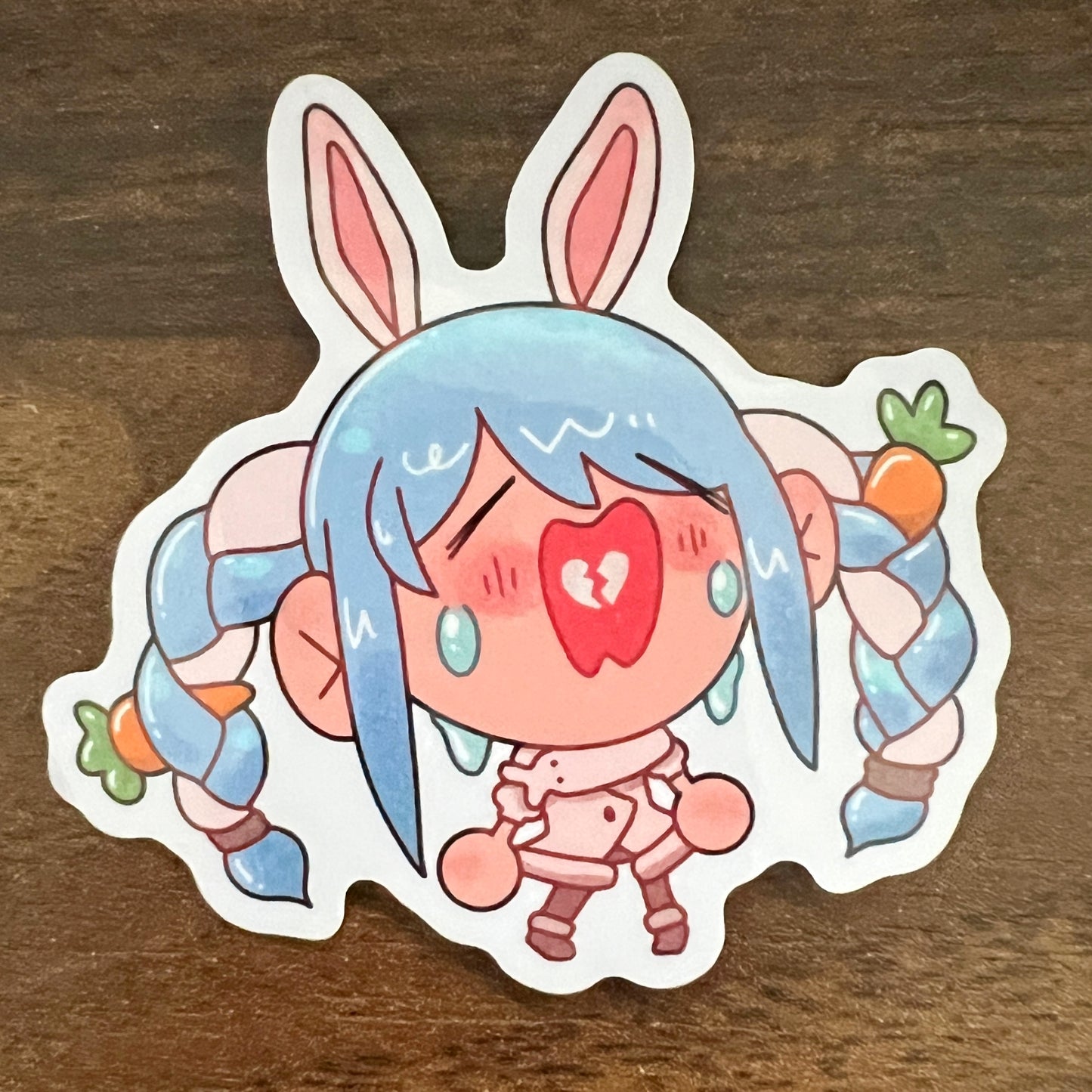 Vtuber Holo Pekora Vinyl Sticker