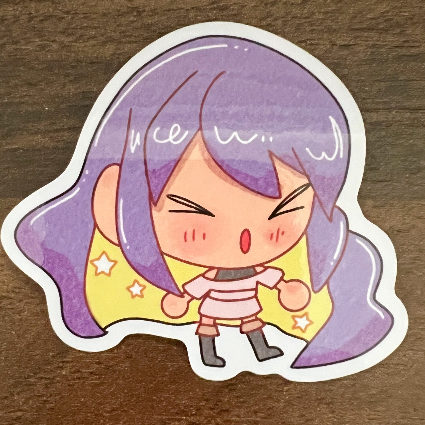 Vtuber Holo Moona Vinyl Sticker