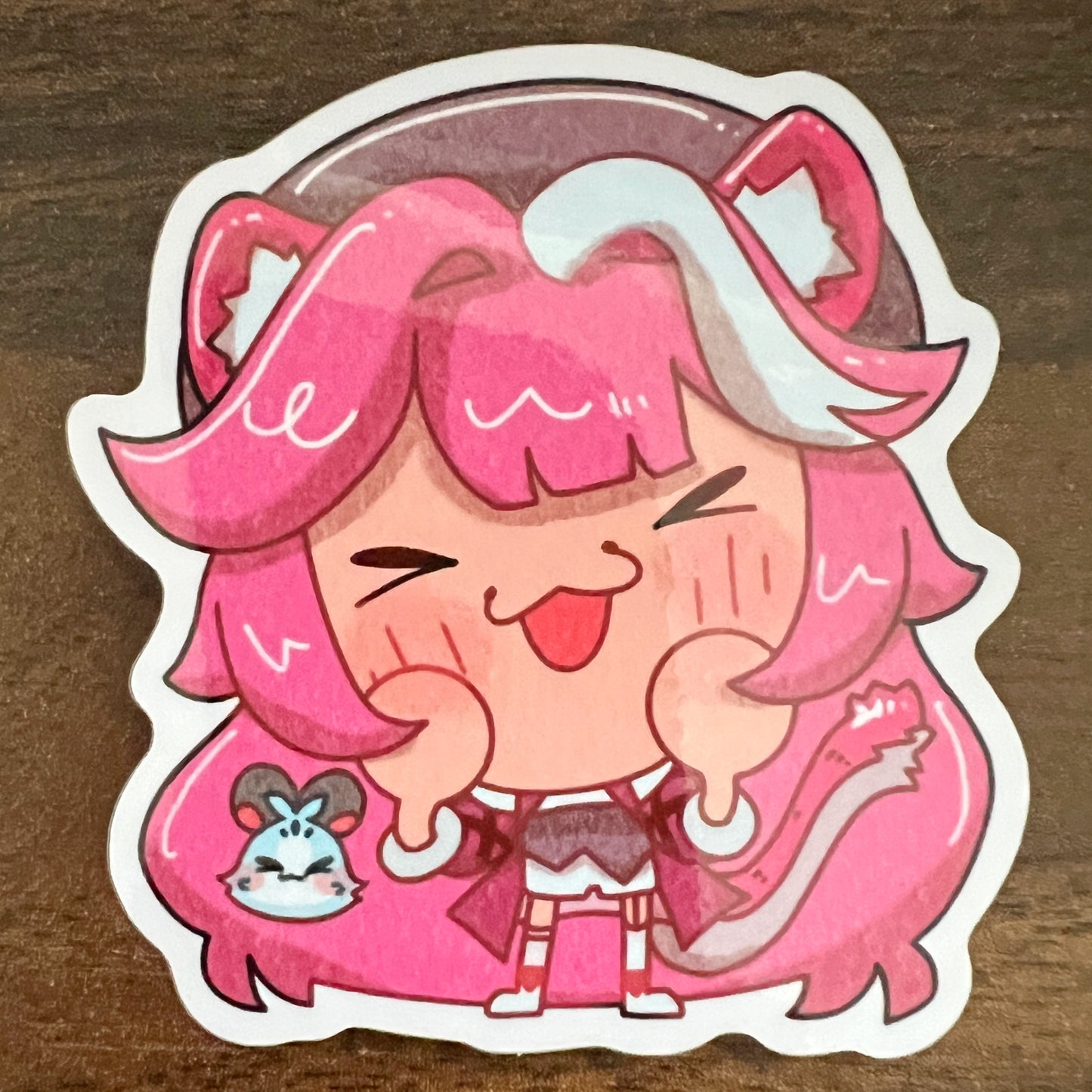 Vtuber Holo Raora Vinyl Sticker