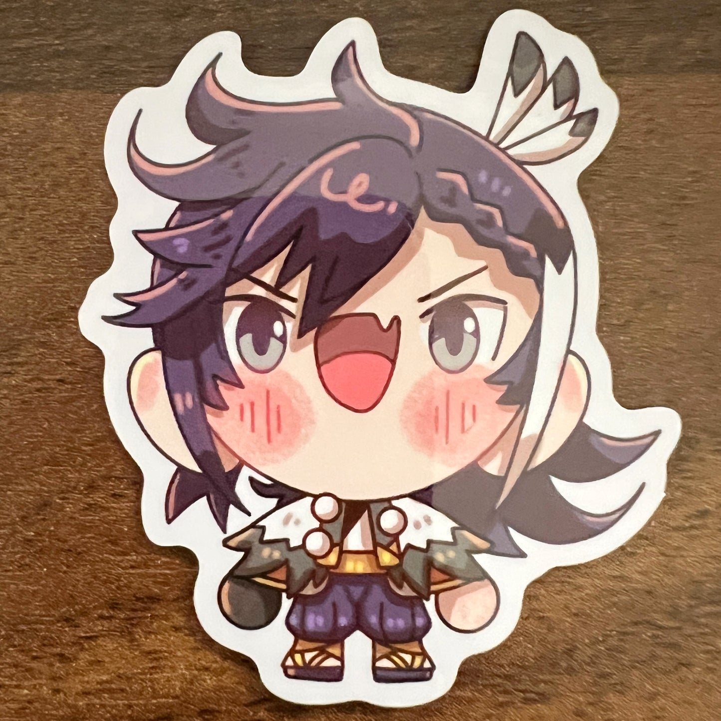 Vtuber Holo Hakka Vinyl Sticker