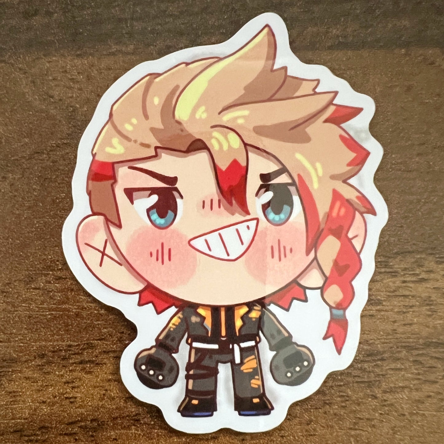 Vtuber Holo Axel Vinyl Sticker