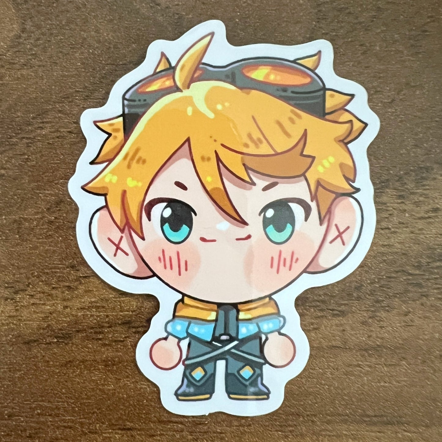 Vtuber NJSJ Wilson Vinyl Sticker