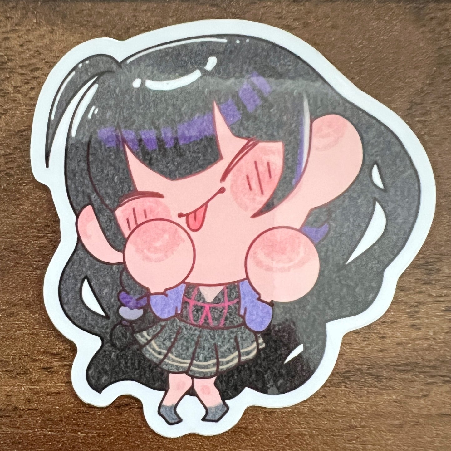 Vtuber NJSJ Meloco Vinyl Sticker