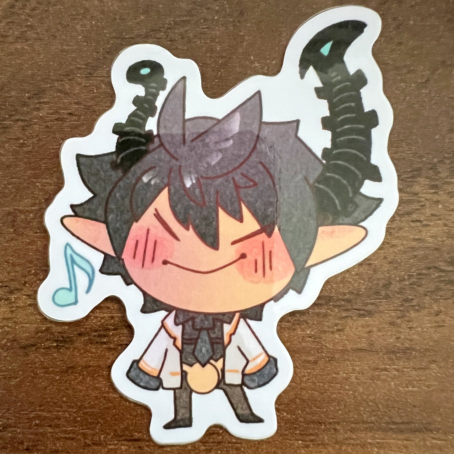 Vtuber NJSJ Ren Vinyl Sticker