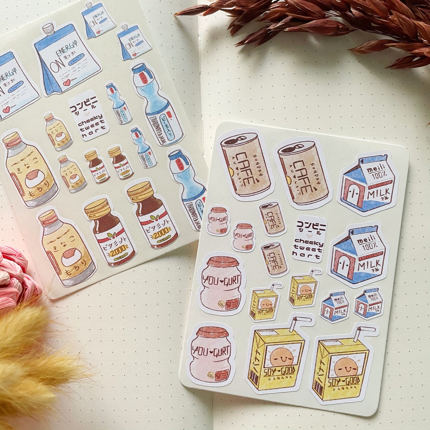 Conbini Sticker Sheets - Kiss Cut