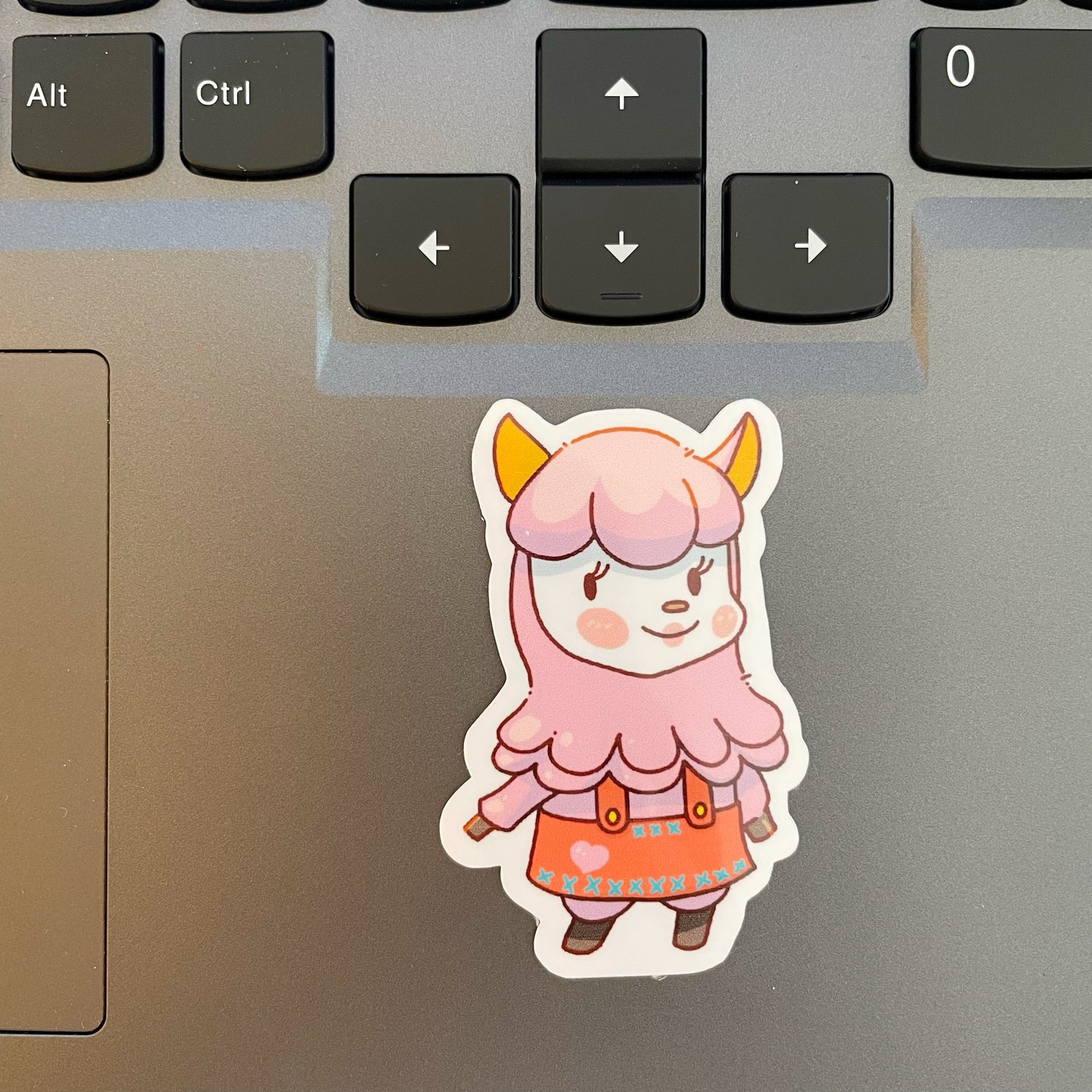 ACNH Reese Alpaca Stickers - Die Cut