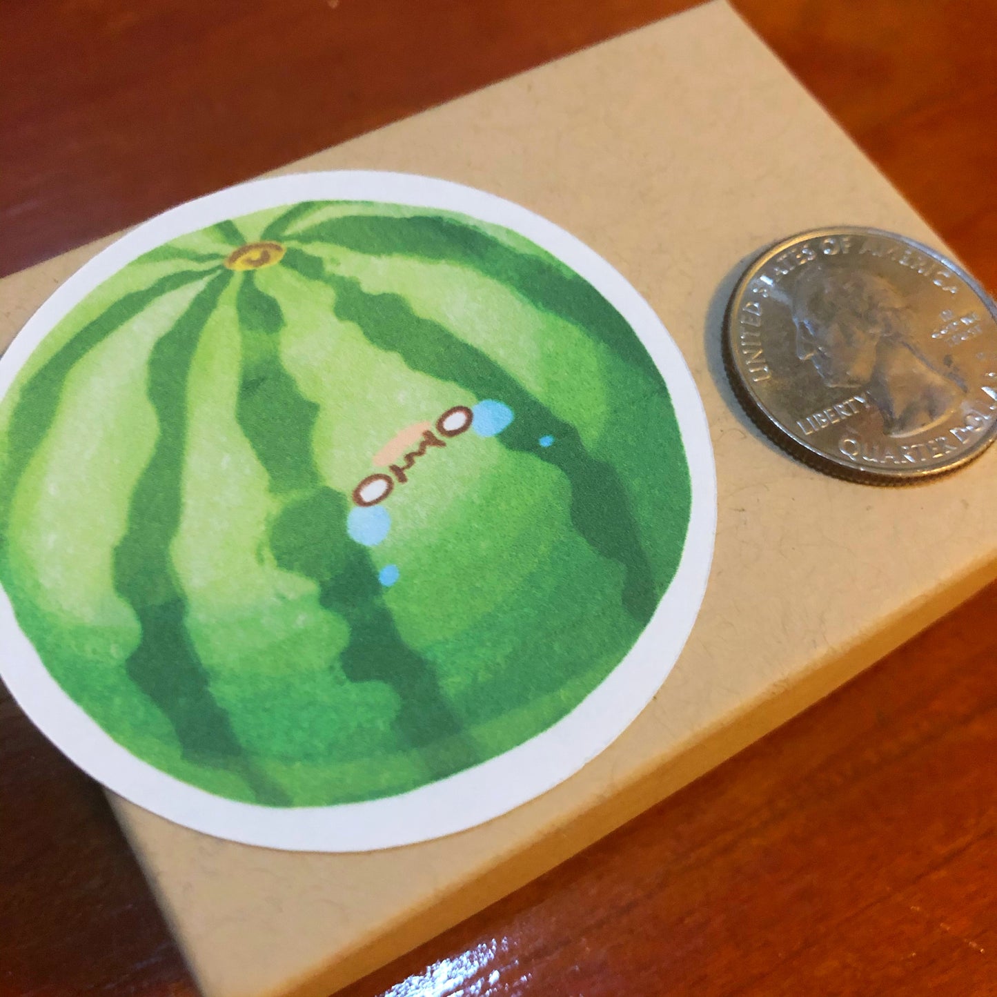 Produce Pals Whineymelon Stickers - Die Cut