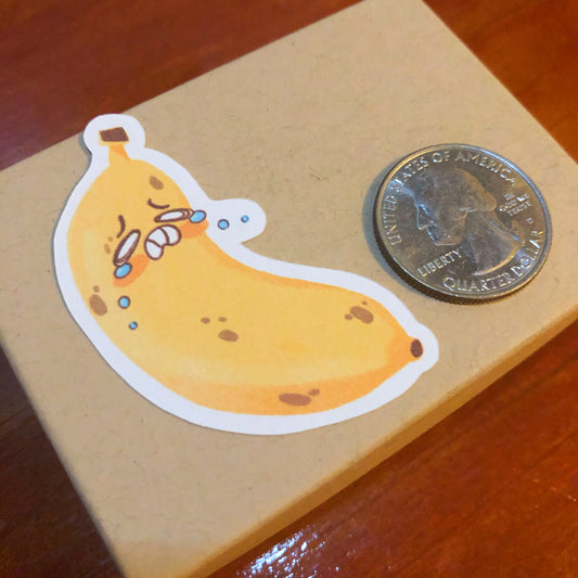 Produce Pals Sadnana Stickers - Die Cut