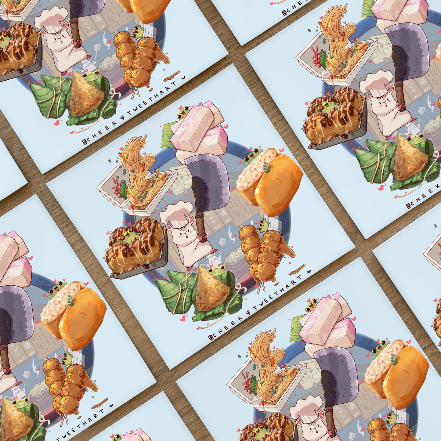 Festival Hamry Hamster Art Prints - Patreon Limited Edition 21 Aug #AP1002