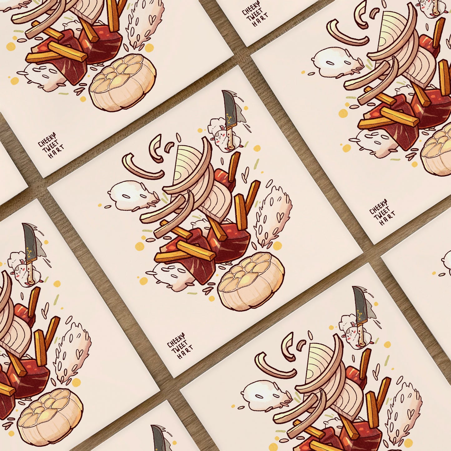 Pilaf Hamry Hamster Art Prints - Patreon Limited Edition 21 Dec #AP1006