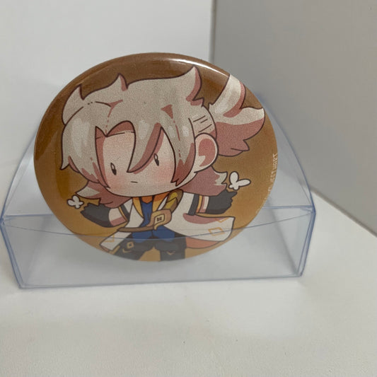 Genshin Impact Albedo Pinback Button - 2.25 inch Badge #BUTT001