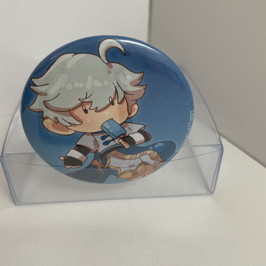 Genshin Impact Chongyun Pinback Button - 2.25 inch Badge #BUTT007