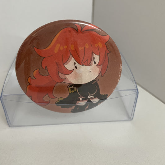 Genshin Impact Diluc Pinback Button - 2.25 inch Badge #BUTT008