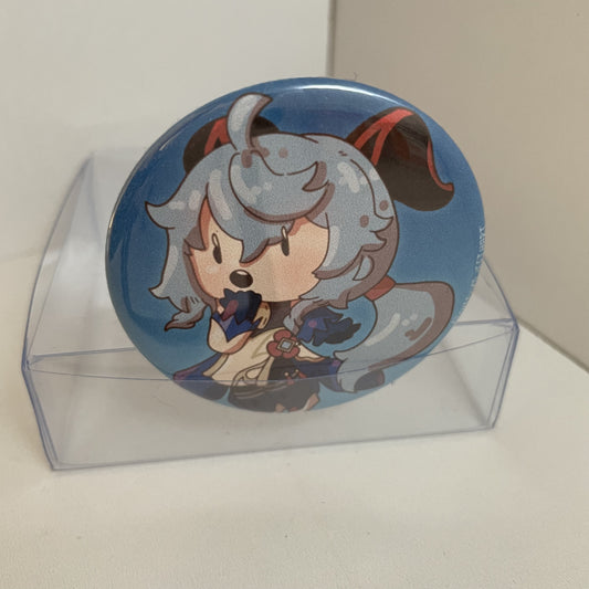 Genshin Impact Ganyu Pinback Button - 2.25 inch Badge #BUTT012