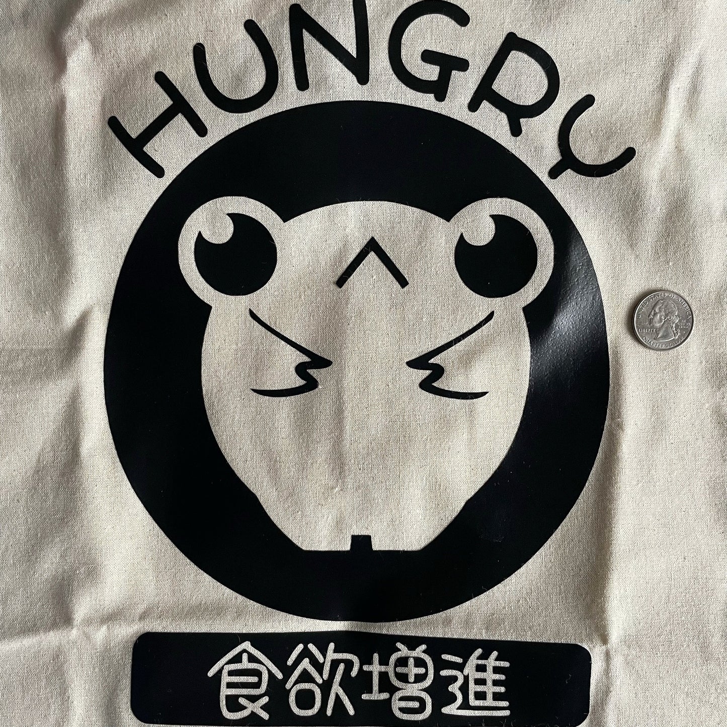 Hungry Ribbert Frog Canvas Totes - Shoulder Bag - Handbag - Casual Tote - Shopping Bag #Tote003