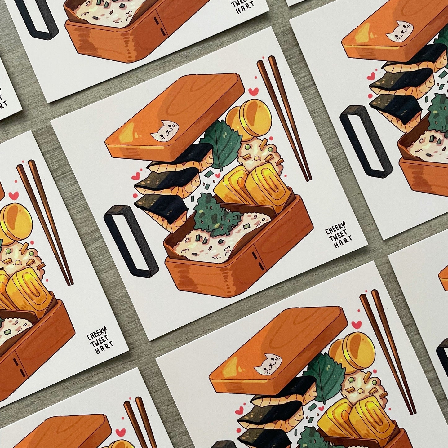 Saba Bento Japanese Food Art Prints #AP039