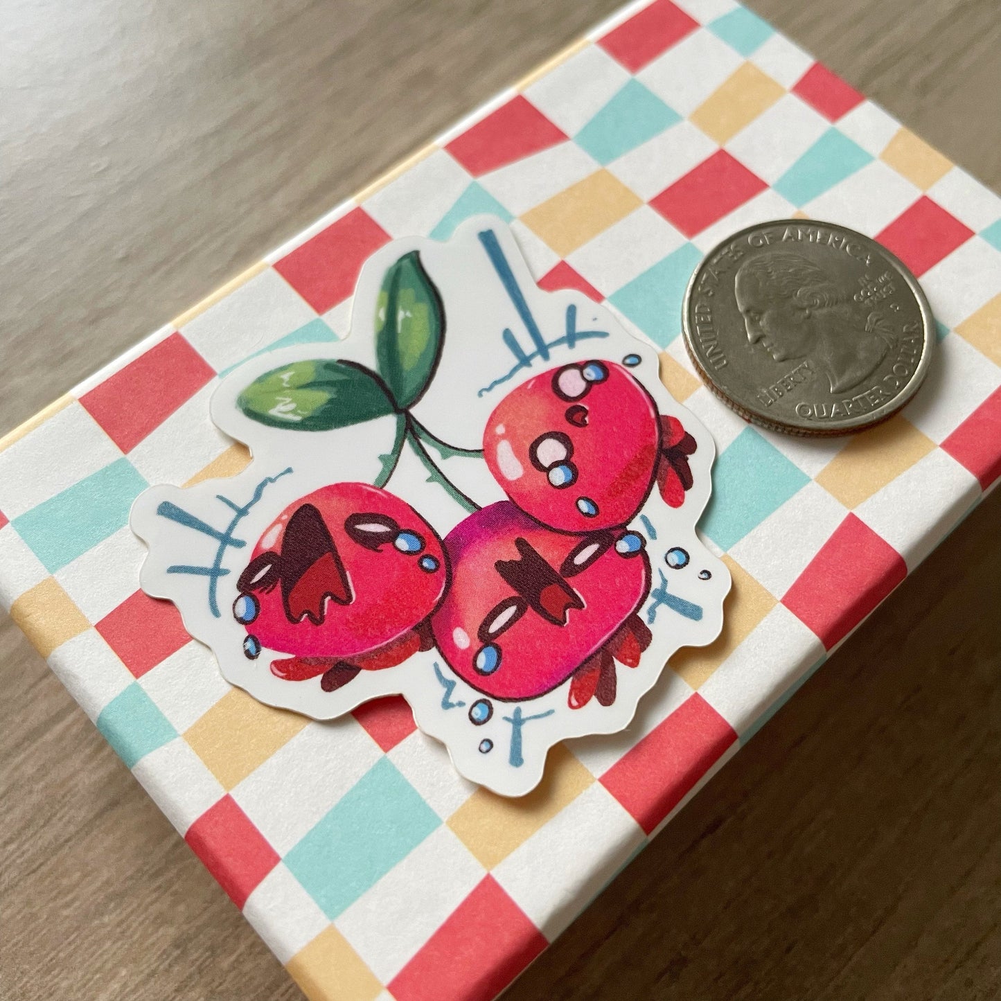 Produce Pals Cryberries Stickers - Die Cut