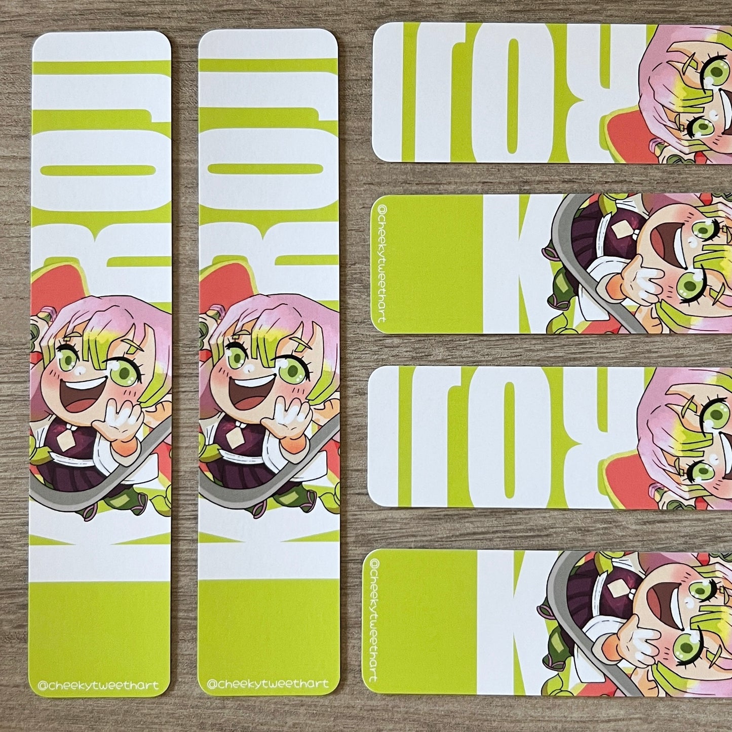 DS KNY Mitsuri Kanroji Guava Anime Food Bookmark #B006