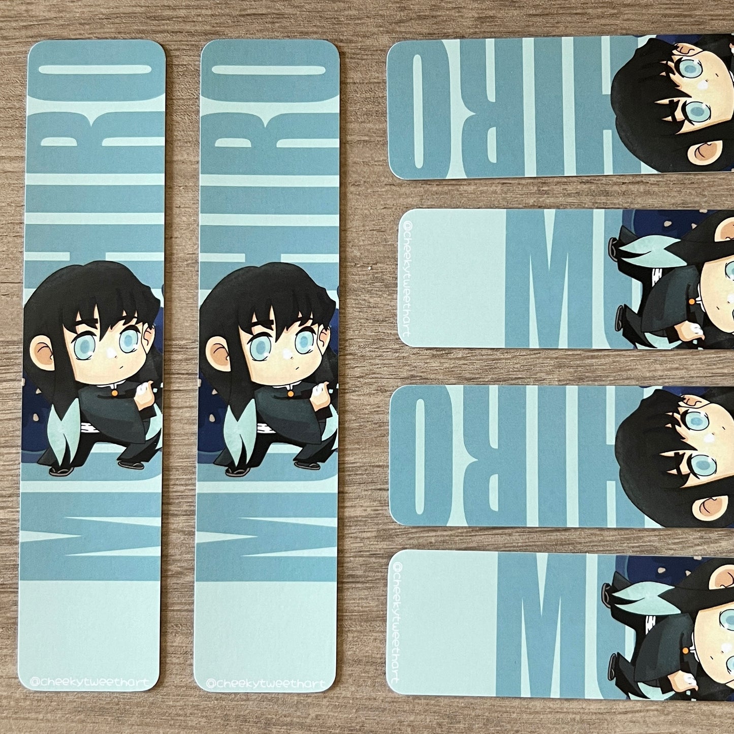 DS KNY Muichiro Tokito Blueberry Anime Food Bookmark #B007