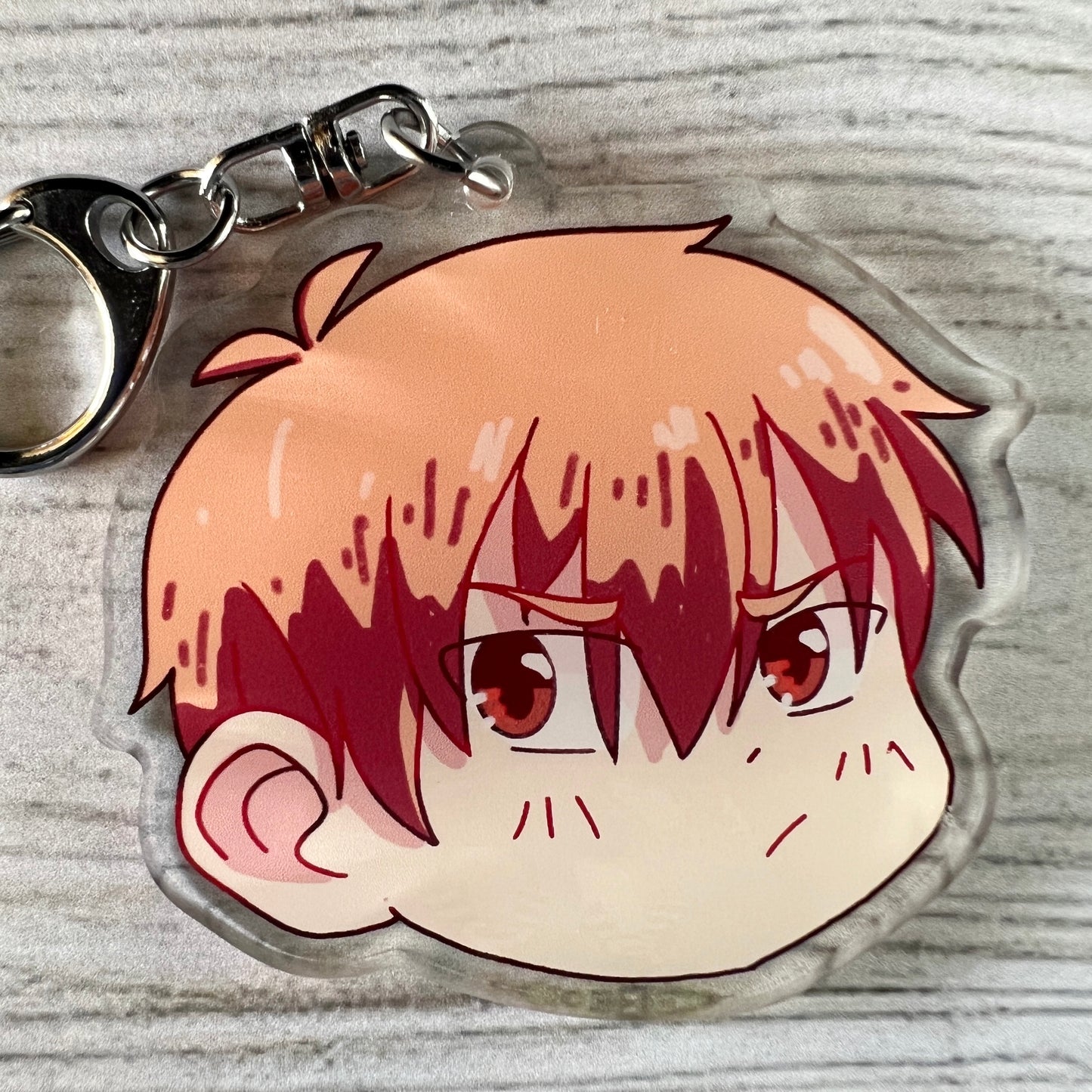 FB Anime Chibi Kyo Acrylic Charm Keychain Accessory #AC043