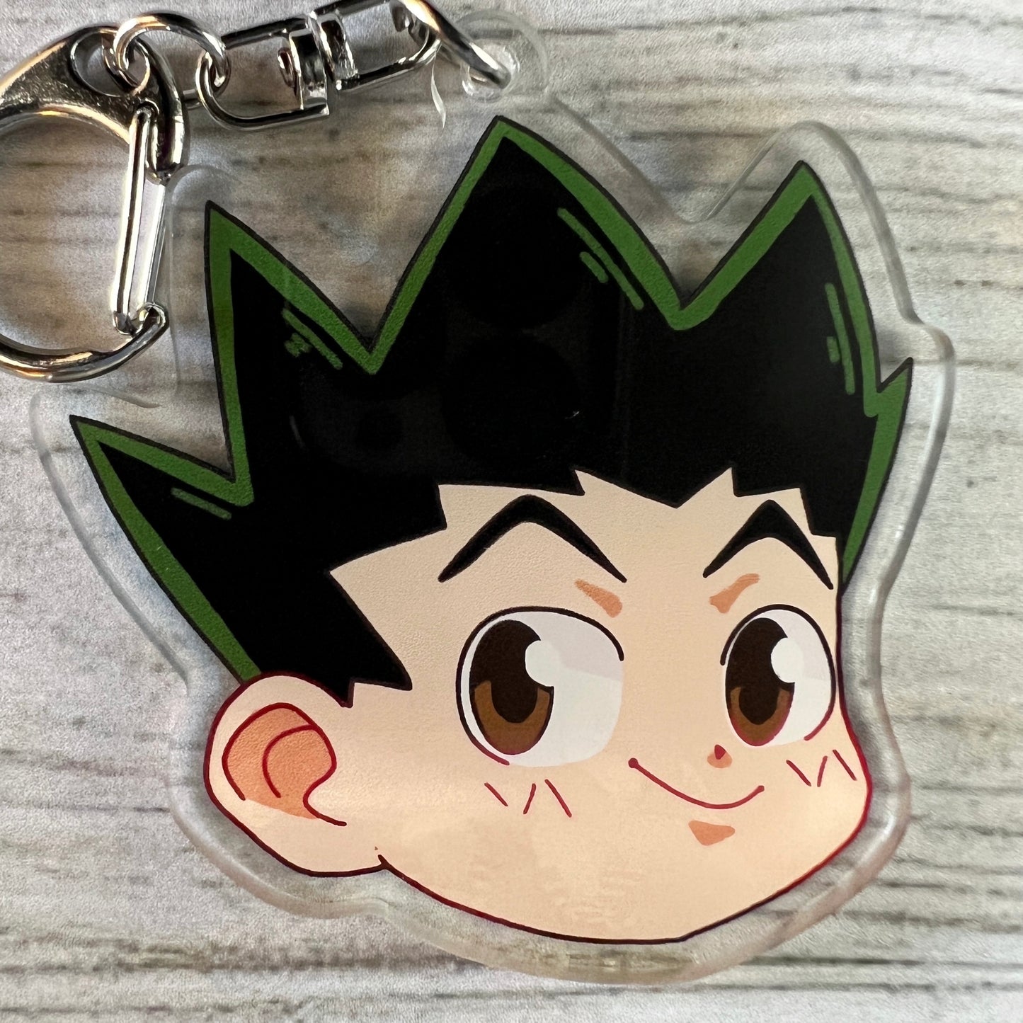 HxH Anime Chibi Gon Acrylic Charm Keychain Accessory #AC046