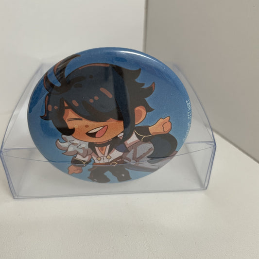 Genshin Impact Kaeya Pinback Button - 2.25 inch Badge #BUTT017