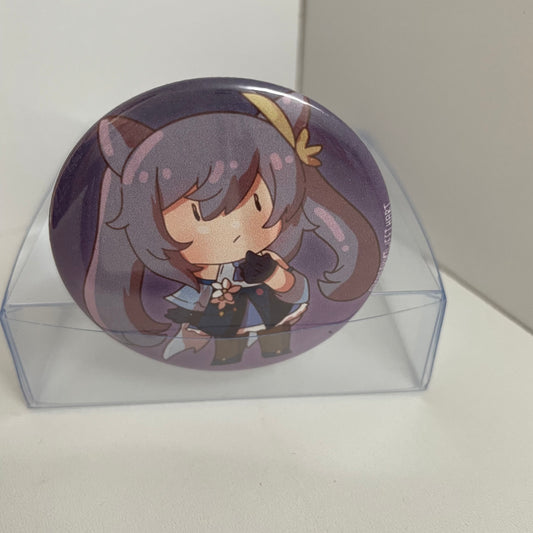 Genshin Impact Keqing Pinback Button - 2.25 inch Badge #BUTT020