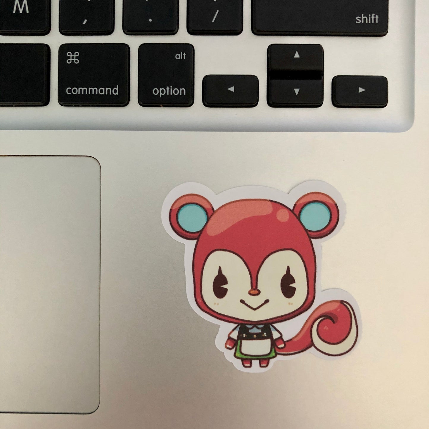 ACNH Poppy Squirrel Stickers - Die Cut