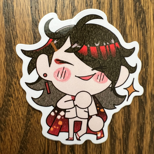 NJSJ Vtuber Chibi Vox Stickers - Die Cut