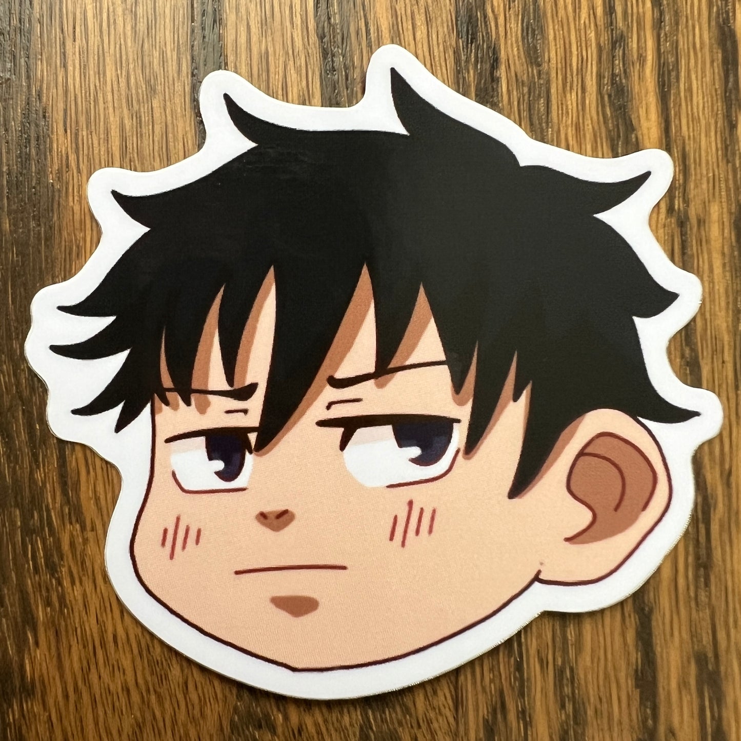 JJK Anime Chibi Stickers - Die Cut - Yuji, Megumi, Inumaki, Nanami, Gojo, Nobara