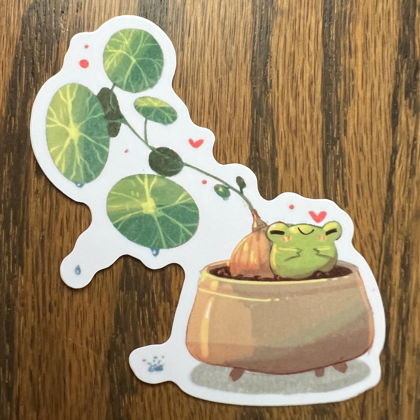 Stephania Plant Stickers - Die Cut