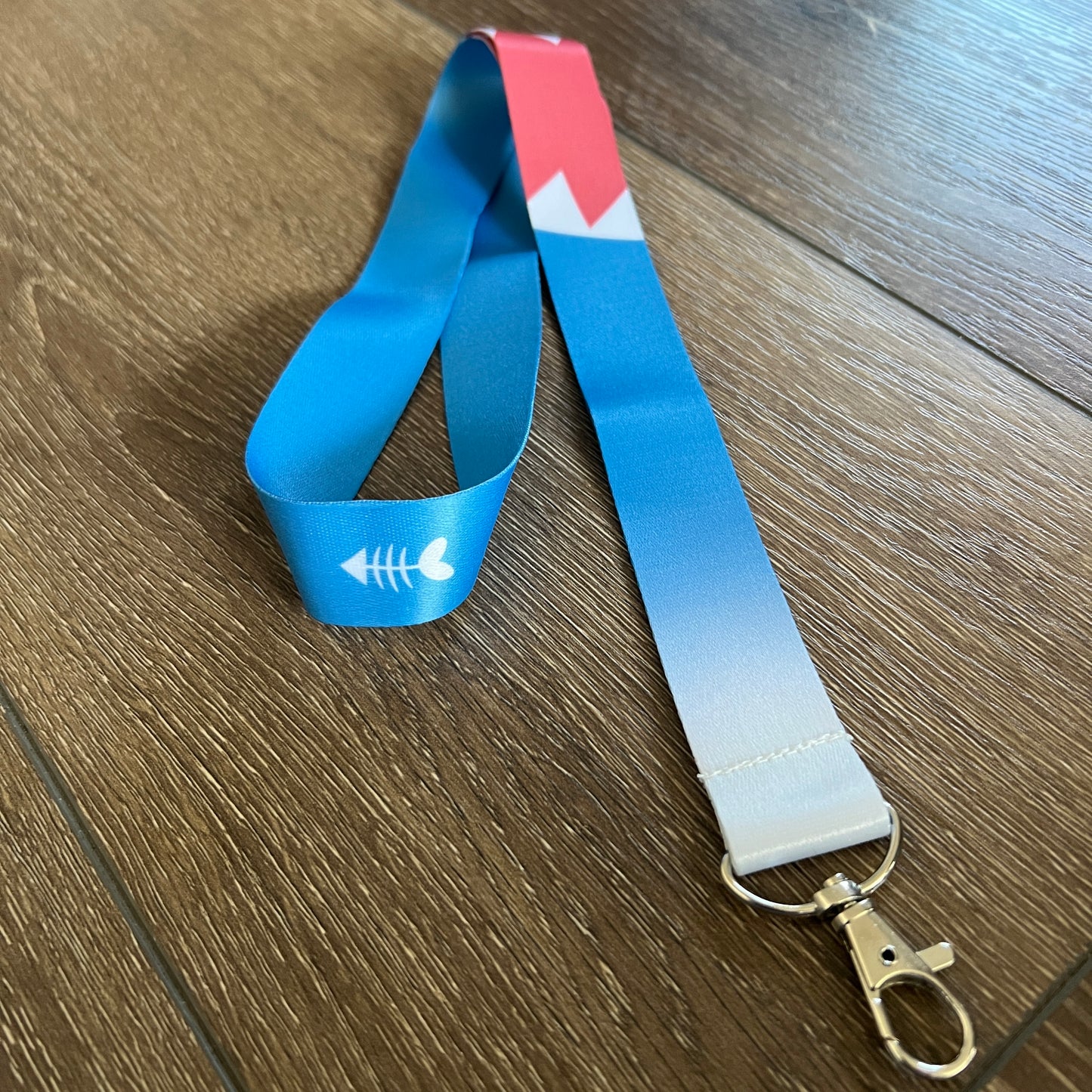 Holo Blue Gura Vtuber Lanyard #LY025