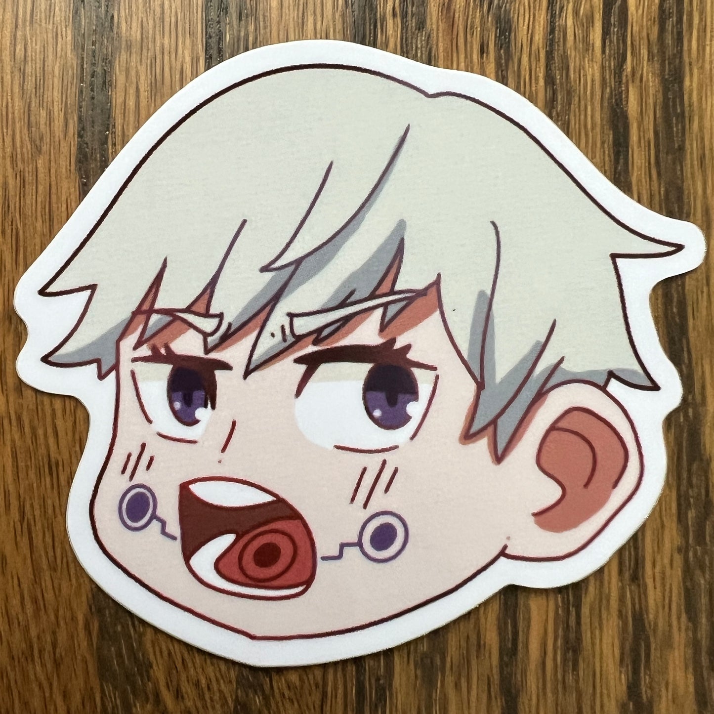 JJK Anime Chibi Stickers - Die Cut - Yuji, Megumi, Inumaki, Nanami, Gojo, Nobara