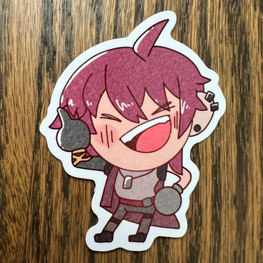 Honkai Star Rail Luca Chibi Stickers - Die Cut