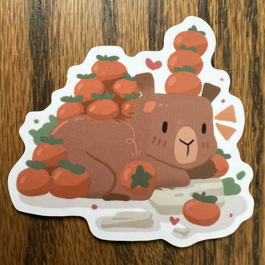 Awaken Cap'n Capybara Stickers - Die Cut