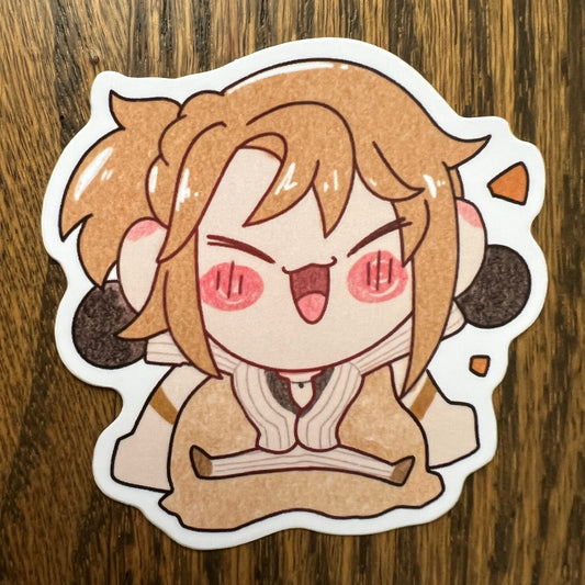 NJSJ Vtuber Chibi Luca Stickers - Die Cut