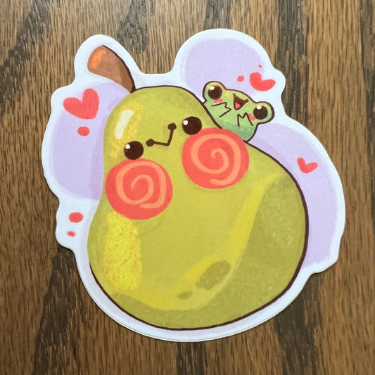 Pear Stickers - Die Cut