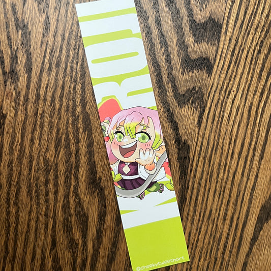 DS KNY Mitsuri Kanroji Guava Anime Food Bookmark #B006